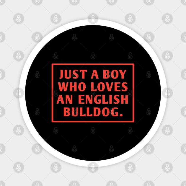 English Bulldog Magnet by BlackMeme94